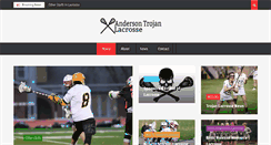 Desktop Screenshot of andersontrojanlacrosse.com