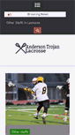Mobile Screenshot of andersontrojanlacrosse.com